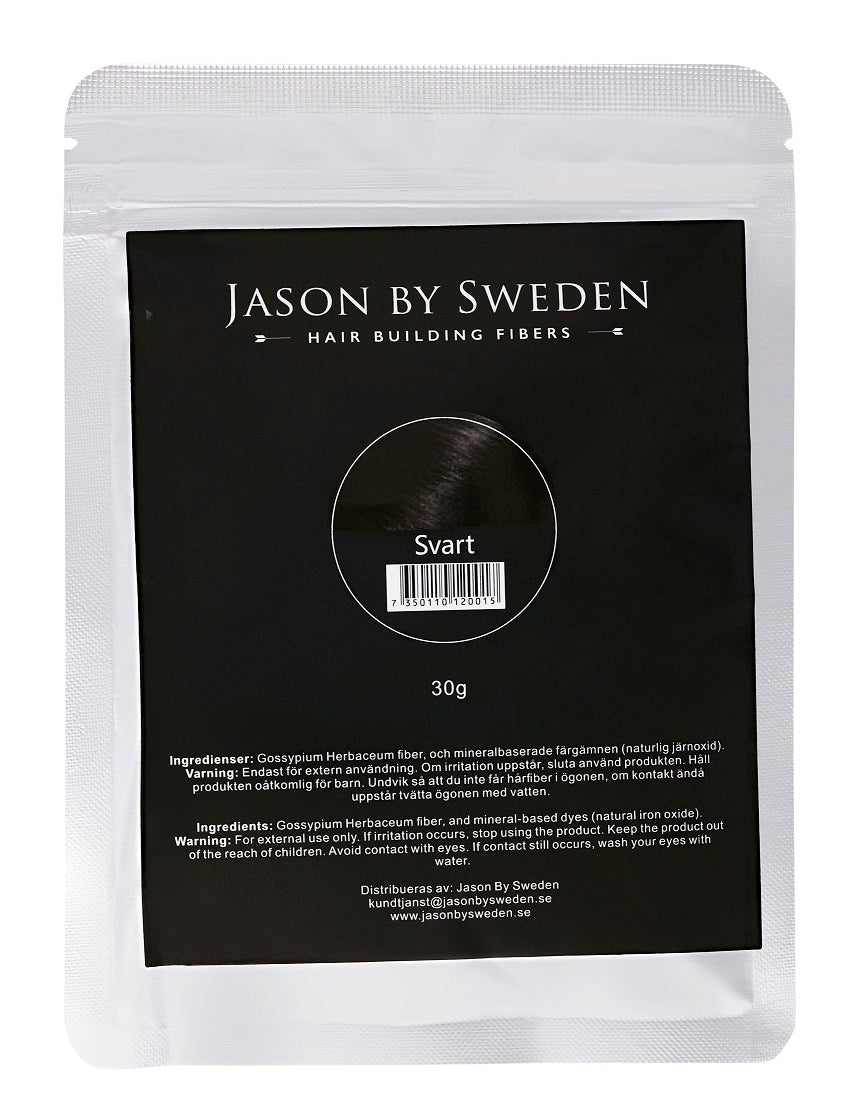 JASON BY SWEDEN - REFILLPACK - BLACK - SVART