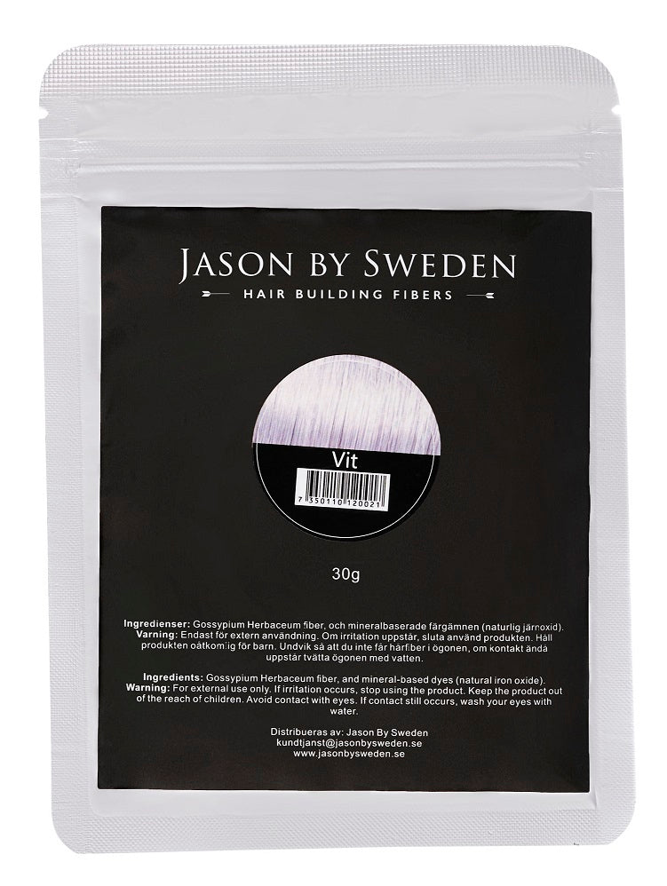 JASON BY SWEDEN - REFILLPACK 30G - WHITE - VIT